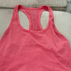 Lululemon Pink Racerback Tank Top